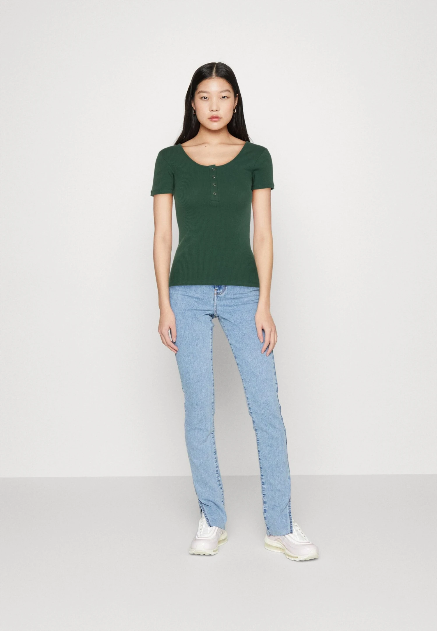 Pieces Pckitte - T-Shirt Basic - Trekking Green 4 Pieces Pckitte - T-Shirt Basic - Trekking Green - Afbeelding 2