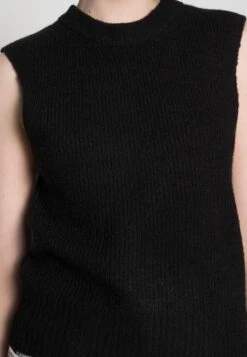 Pieces Pcellen O-Neck Vest Noos Bc - Trui - Black -Pieces ea5c236c8008428d91663286d37fdfa5