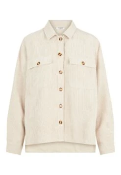 Pieces Overhemdblouse - Beige -Pieces eb3c4350bcb44668a0b7d04ad38b5ef2