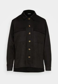 Pieces Pctimone Shirt Jacket - Lichte Jas - Black -Pieces eb5cc6ce31f94e7aa85189140a019223