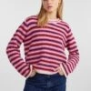 Pieces Nischa Ls O Neck Bc - Trui - Shocking Pink -Pieces f1632cae7e1146349a5c5dc12af456e6
