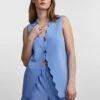 Pieces Bodywarmer - Cornflower Blue -Pieces f292c79d20d14e589cb2966b38b0784a