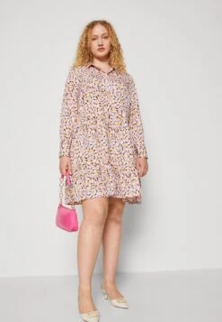 Pcbernice Shirt Dress- Jurk - Papaya -Pieces f2d77b17461d488a8647fcca2ed38d9b