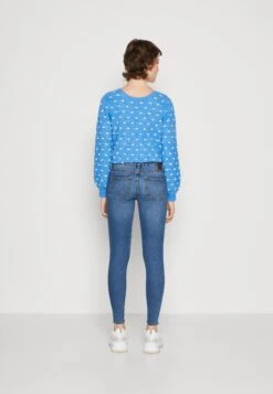 Pieces Pcpeggy - Jeans Skinny Fit - Medium Blue Denim 10 Pieces Pcpeggy - Jeans Skinny Fit - Medium Blue Denim -Pieces f3a7ee4655c540ec8c92ed788ed5ecec