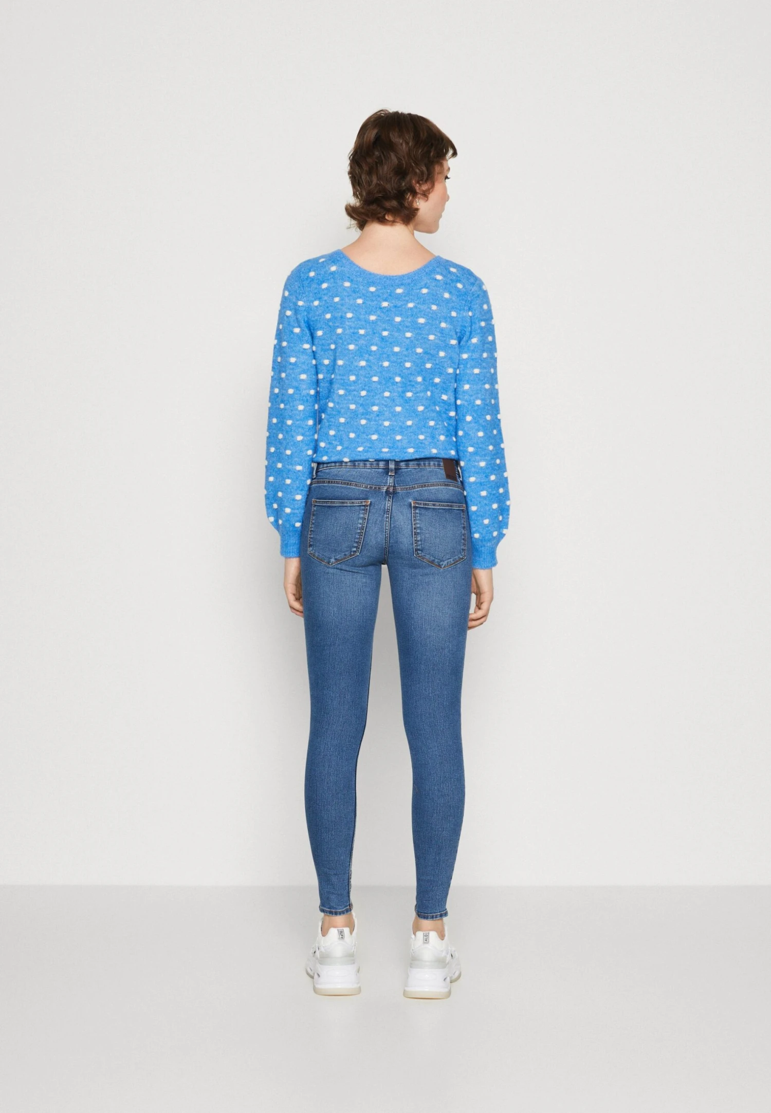 Pieces Pcpeggy - Jeans Skinny Fit - Medium Blue Denim 5 Pieces Pcpeggy - Jeans Skinny Fit - Medium Blue Denim - Afbeelding 3
