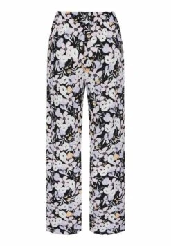 Pieces Mit Weitem Bein Pcmoana - Broek - Black -Pieces f45ea8c1cdcb4f328017311f7fdaf935