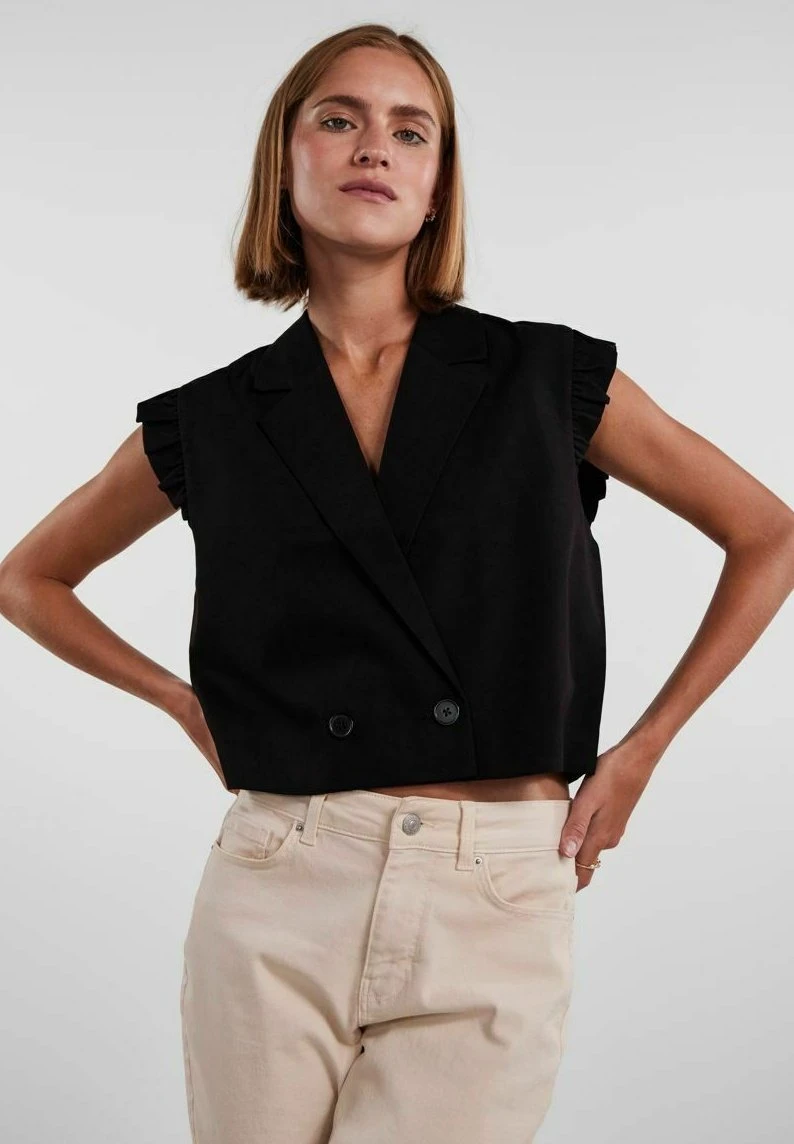 Pieces Pcandy - Bodywarmer - Black 3 Pieces Pcandy - Bodywarmer - Black