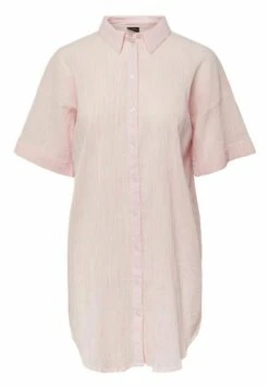 Pieces Met Korte Mouwen Longline - Overhemdblouse - Begonia Pink -Pieces f7ac4194558948778cdb1edca75ea6a9
