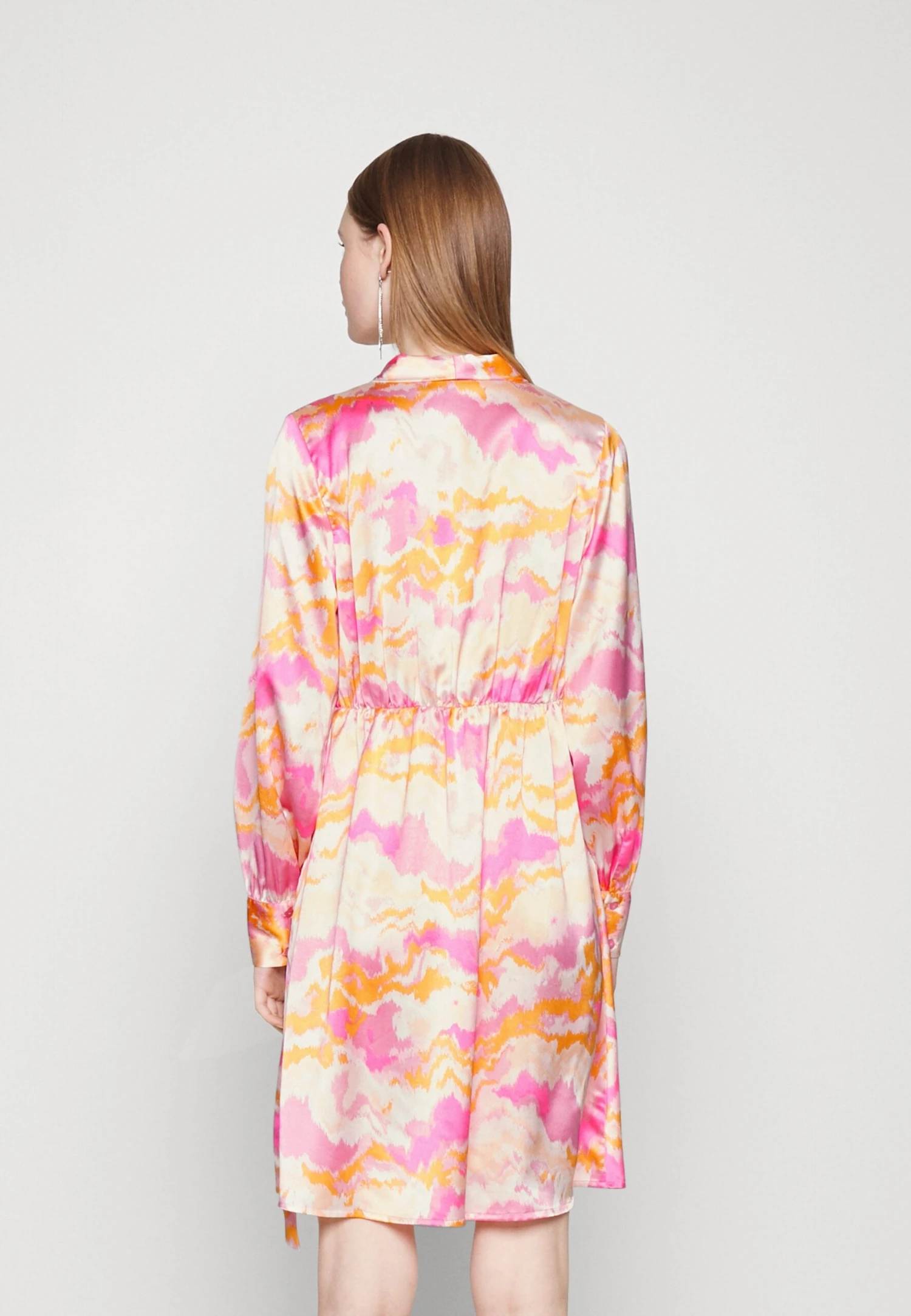 Pieces Pckerra Wrap Dress - Cocktailjurk - Pink Lady/Graphic 5 Pieces Pckerra Wrap Dress - Cocktailjurk - Pink Lady/Graphic - Afbeelding 3