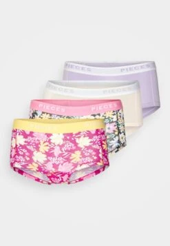 Pieces Pclogo Lady Fluris 4 Pack - Onderbroeken - Sachet Pink -Pieces fd3e30f764a0494aa8398fd7848ecc19