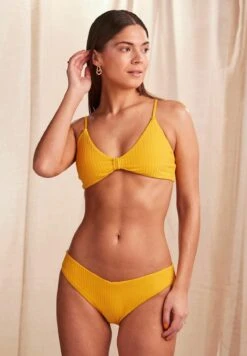 Pieces Bikinitop - Giallo