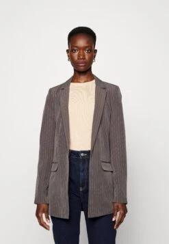 Pcbossy Loose Striped- Blazer - Magnet/Pinstripe