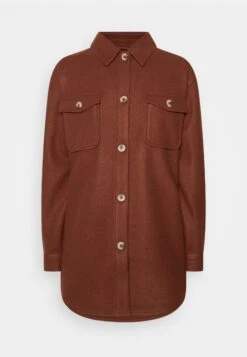 Pieces Pcjudy Shacket- Halflange Jas - Chicory Coffee -Pieces fec2b0fb742146ef8da914979ff1924c