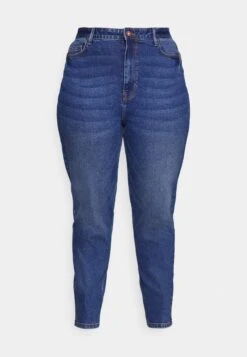 Pckesia Mom - Jeans Tapered Fit - Dark Blue Denim -Pieces ff014560f4594435b14a8b6187a1a268