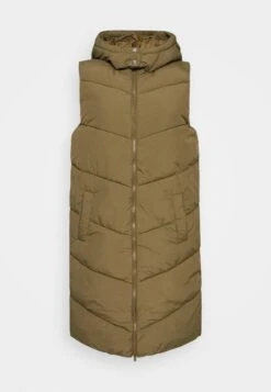 Pieces Pcjamilla Long Puffer- Bodywarmer - Dark Olive 12 Pieces Pcjamilla Long Puffer- Bodywarmer - Dark Olive -Pieces ff08721078664f51a42bfe799c95c108