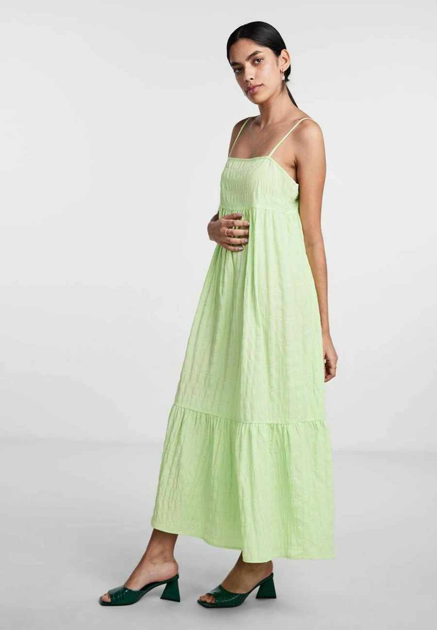 Pieces Pclouise - Maxi-Jurk - Paradise Green 4 Pieces Pclouise - Maxi-Jurk - Paradise Green - Afbeelding 2